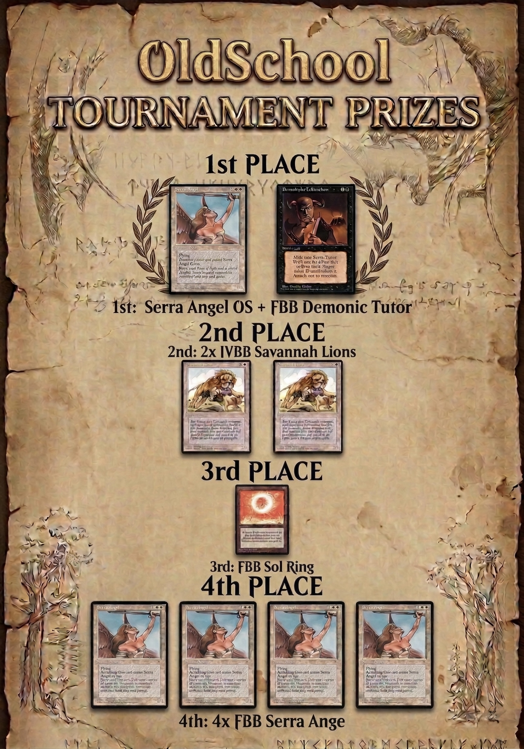 Old School Prizes