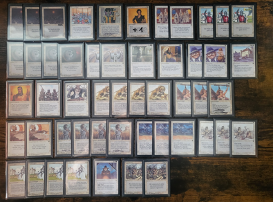 White cards